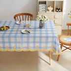 Simple dining table cloth cover rectangular polyester fabric dining table cloth restaurant dining table