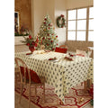 New Year Christmas Printed Waterproof Tablecloth Holiday Decoration Home Use