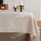 Hot-selling rectangular white polyester wedding decoration tablecloth weaving technology high-quality watch cover