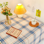 Family Hotel Wedding Party Plaid Printed Polyester Striped Tablecloth - Versatile Tablecloth for Any Occasion