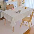 Waffle Ins style woven rectangular tablecloth home decor tea placemat