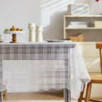 Retro lace tablecloth, beautiful atmosphere, multi-functional tablecloth, suitable for dining table, coffee table, rectangular table, home decoration.