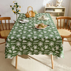 Waterproof and dustproof peach skin velvet cute cartoon tablecloth decorative protective tablecloth