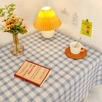 Family Hotel Wedding Party Plaid Printed Polyester Striped Tablecloth - Versatile Tablecloth for Any Occasion