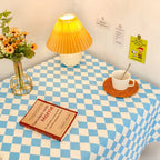 Family Hotel Wedding Party Plaid Printed Polyester Striped Tablecloth - Versatile Tablecloth for Any Occasion