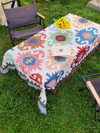 Rectangle tablecloth sofa outdoor cover polyester tablecloth picnic mat activity tablecloth