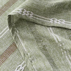 Ins style hollow jacquard striped tablecloth rectangular household dining table tablecloth