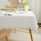 Waffle Ins style woven rectangular tablecloth home decor tea placemat