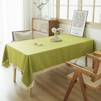 TV Cabinet Coffee Table Meeting Room High Quality Dustproof Woven Tea Tablecloth Premium Tablecloth