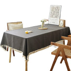 TV Cabinet Coffee Table Meeting Room High Quality Dustproof Woven Tea Tablecloth Premium Tablecloth