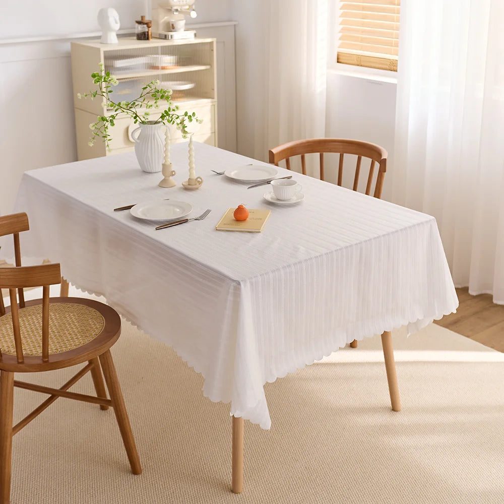 Hot Sale Waterproof Tablecloth Rectangle Waterproof Party Event Tablecloth Floral Tablecloth