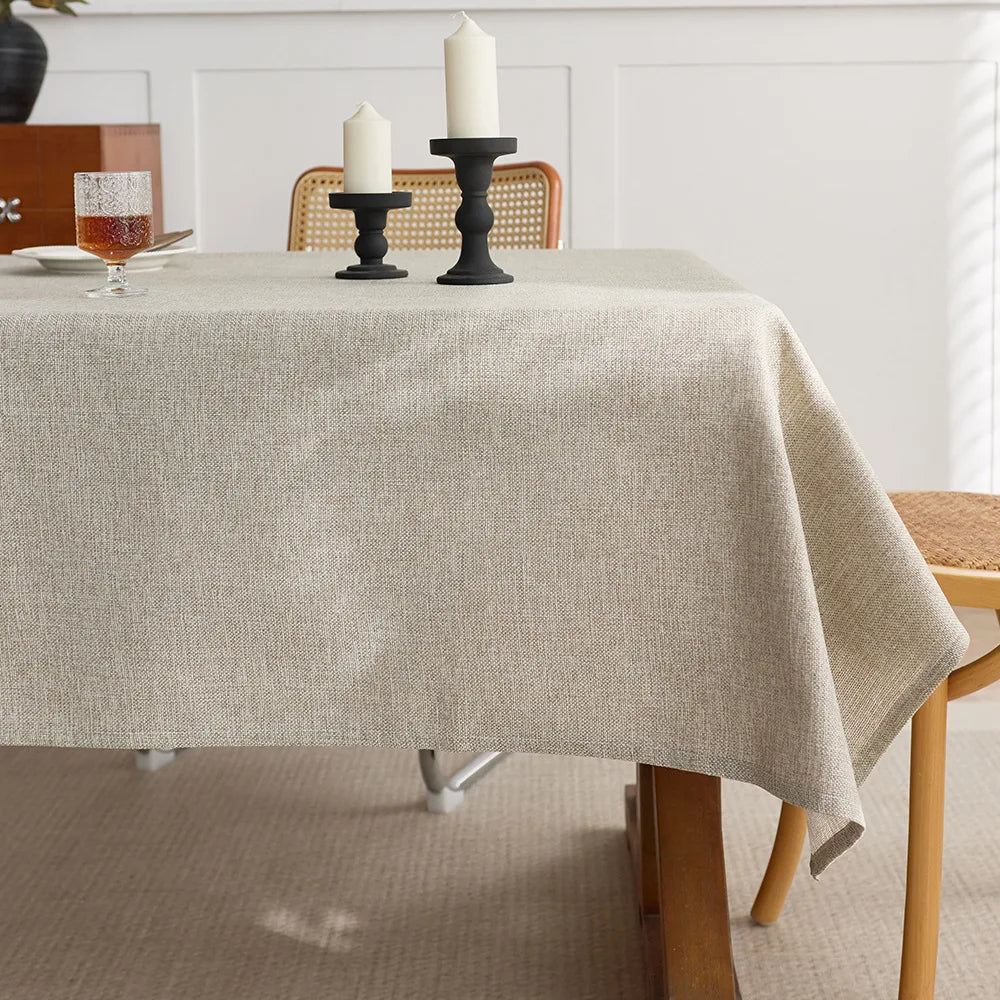 Hot-selling rectangular white polyester wedding decoration tablecloth weaving technology high-quality watch cover