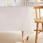 Party event banquet waterproof black rectangular tablecloth leave-in tablecloth weaving process