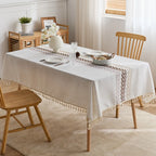 Embroidery floral pattern tablecloth household activity tablecloth