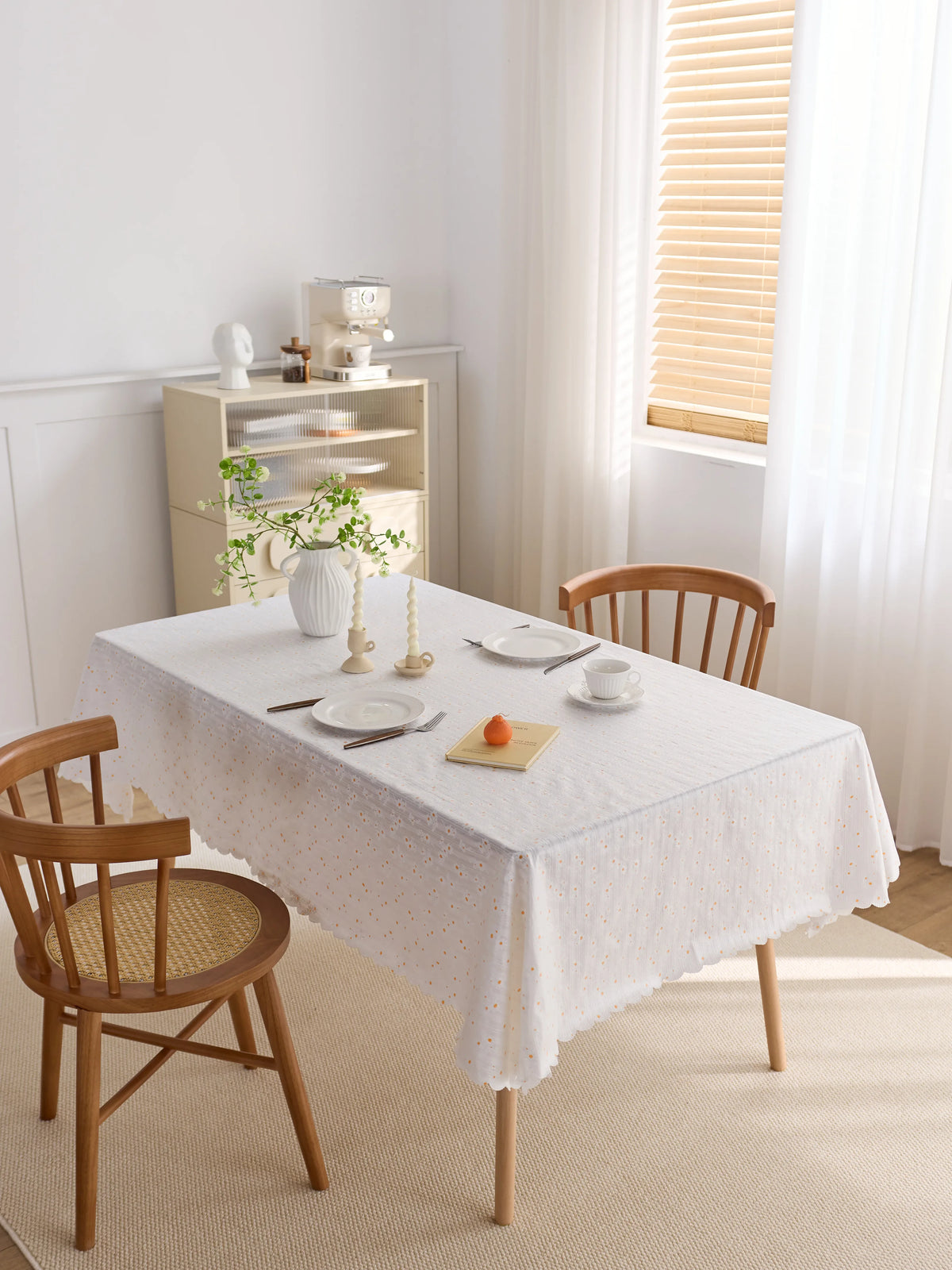 Hot Sale Waterproof Tablecloth Rectangle Waterproof Party Event Tablecloth Floral Tablecloth