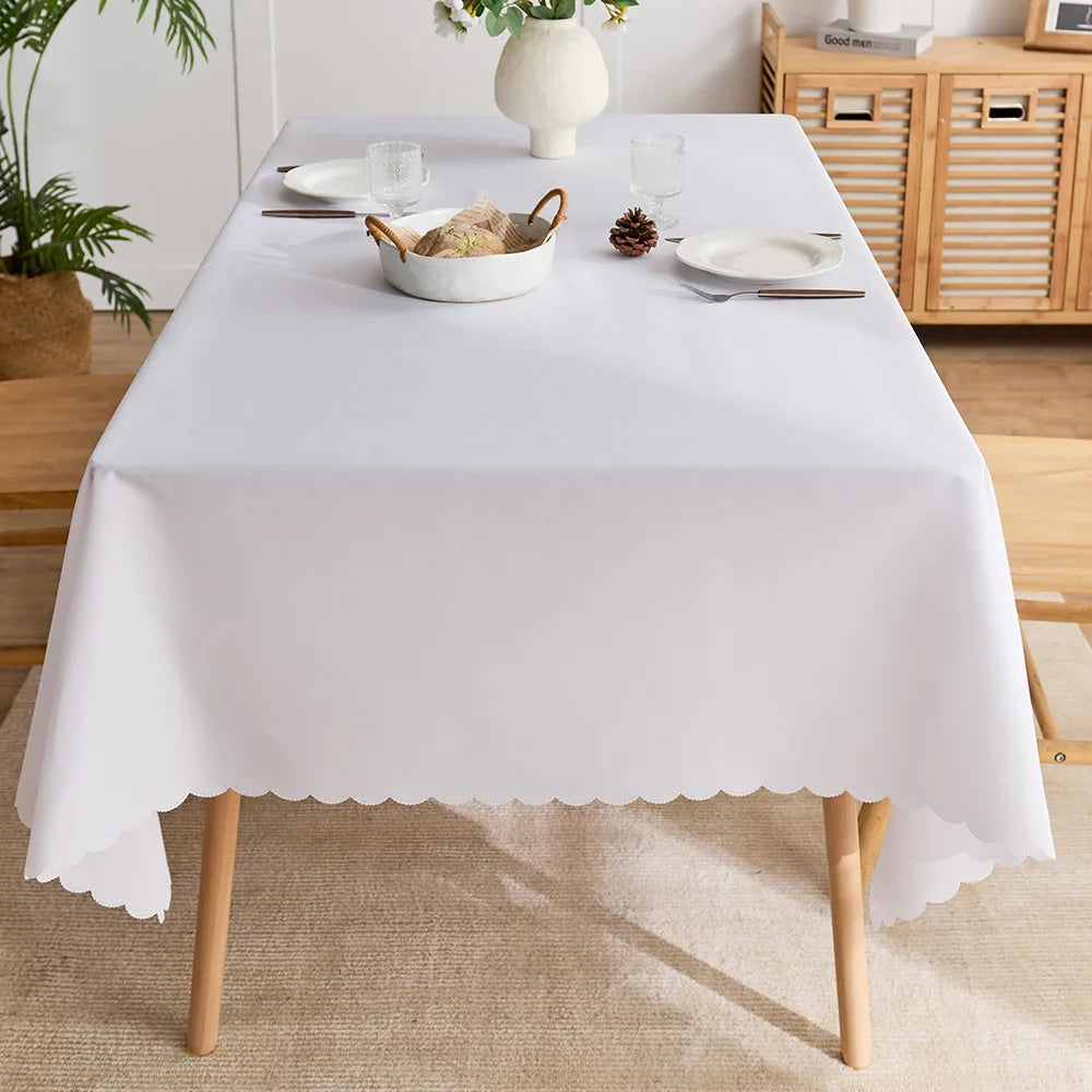 Modern simple rectangular table cloth ins style coffee table mat decorative cloth woven tablecloth