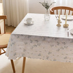 Hot Sale Waterproof Tablecloth Rectangle Waterproof Party Event Tablecloth Floral Tablecloth