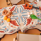 Rectangle tablecloth sofa outdoor cover polyester tablecloth picnic mat activity tablecloth