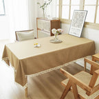 TV Cabinet Coffee Table Meeting Room High Quality Dustproof Woven Tea Tablecloth Premium Tablecloth