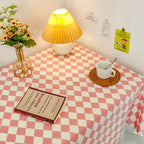 Family Hotel Wedding Party Plaid Printed Polyester Striped Tablecloth - Versatile Tablecloth for Any Occasion