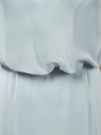 Numbersea Sheath / Column Spaghetti Straps Floor Length Chiffon Formal Evening Dress with Beading