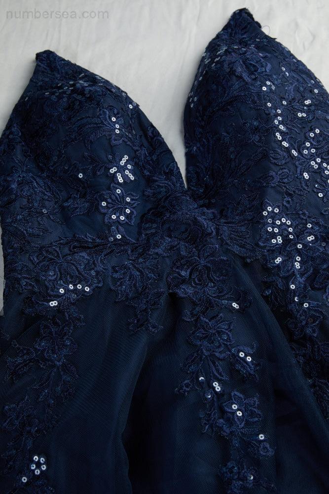 Ladies V Neck Embroidery Super Short Bridesmaid Evening Dress Prom Wedding Party Beach Sea28101