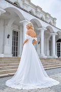 Womens Tulle Off Shoulder Fluffy Bridesmaid Evening Dress Party Beach Wedding Sea28099