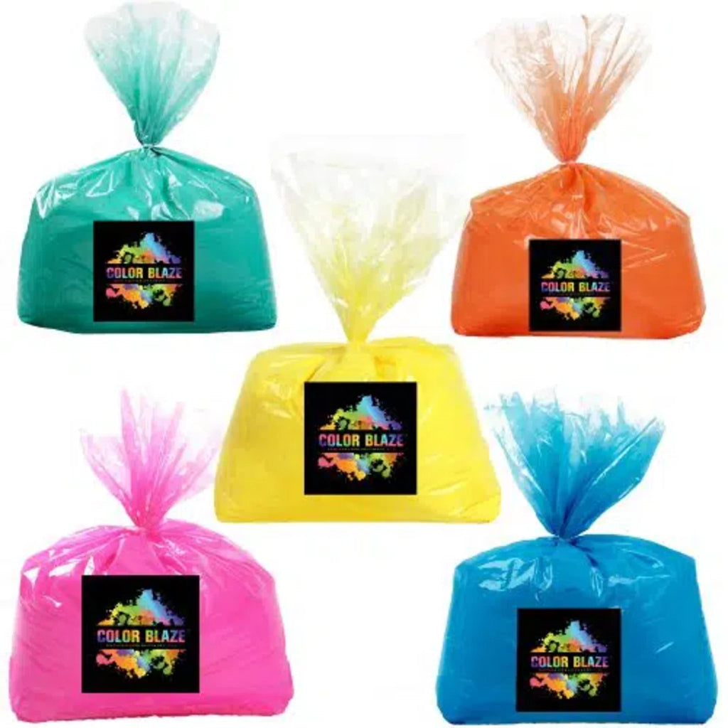 Bulk Color Powder 25lb Multi Mix Pack (5 Colors of Your Choice) - Color Fun Run, Holi, Gender Reveal & Events