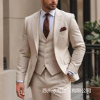 Men's suit suit high sense business casual large size formal suit men suit