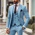 Men's suit suit high sense business casual large size formal suit men suit