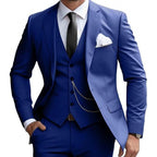 New Men's Suit Slim Wedding Best Man Ball Business Suit Men's Banquet Gala Dress
