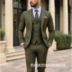 Men's suit suit high sense business casual large size formal suit men suit
