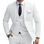 New Men's Suit Slim Wedding Best Man Ball Business Suit Men's Banquet Gala Dress