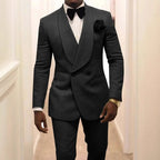 Men's Slim Suit Wedding Groom Host Casual Suit Banquet Dress