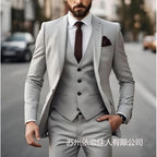 Men's suit suit high sense business casual large size formal suit men suit