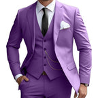 New Men's Suit Slim Wedding Best Man Ball Business Suit Men's Banquet Gala Dress