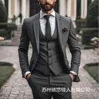 Men's suit suit high sense business casual large size formal suit men suit