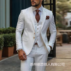 Men's suit suit high sense business casual large size formal suit men suit