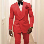 Men's Slim Suit Wedding Groom Host Casual Suit Banquet Dress