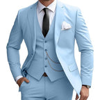 New Men's Suit Slim Wedding Best Man Ball Business Suit Men's Banquet Gala Dress