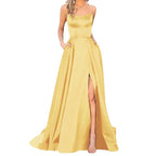 Vestido de noche de terciopelo azul real, vestido formal de fiesta de un solo hombro, vestido largo maxi