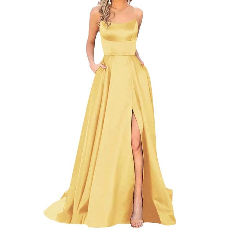 Vestido de noche de terciopelo azul real, vestido formal de fiesta de un solo hombro, vestido largo maxi