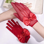 Guantes para niña de las flores, uso diario, boda o ocasión especial (198225128) 