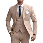 New Men's Suit Slim Wedding Best Man Ball Business Suit Men's Banquet Gala Dress