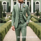 Men's suit suit high sense business casual large size formal suit men suit