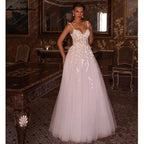 Vestido de novia de playa de corte A con encaje bohemio NumberSea NumberSea para mujer 2024, vestido de novia para novia, vestido de casamento civil 