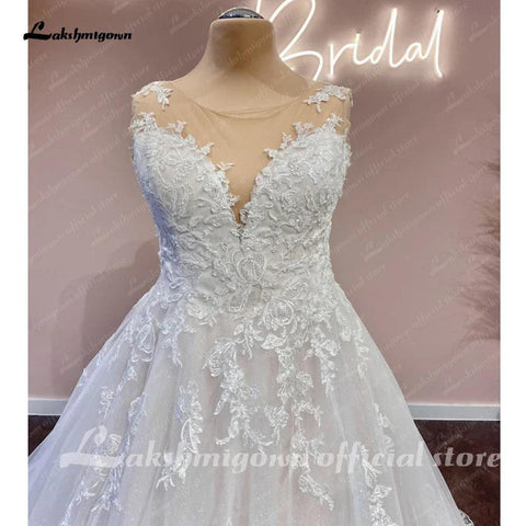 NumberSea Princess Women Lace Boho Wedding Gowns 2025 Vestido De Noche Bridal Dress A Line Beach Bridal Dress Robe Mariage