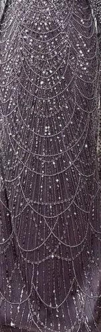 Serene Hill Dubai Nude Elegant Mermaid Arabia Luxury Beaded Evening Dresses Gowns 2024 For Women Wedding Party LA72243