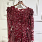 Serene Hill Muslimischen Luxus Grün Meerjungfrau Abendkleid mit Überrock Arabisch Für Frauen Hochzeit Party 2024 LA71610A 