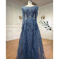 Serene Hill Muslimischen Luxus Grün Meerjungfrau Abendkleid mit Überrock Arabisch Für Frauen Hochzeit Party 2024 LA71610A 